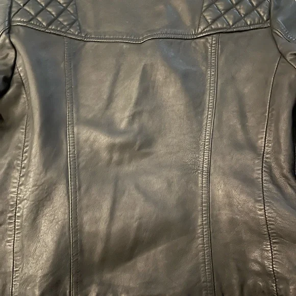 Allsaints cargo women’s Leather jacket Size 4 New No tags - Picture 5 of 6